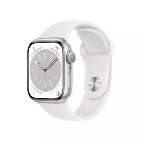 Buy Apple Watch Series 9 GPS, 45mm Midnight Aluminum Case with Pride  Edition Sport Band - S/M - Apple