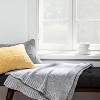 50x60 Shiny Chenille Reversible Throw Blanket Light Gray - Threshold™ :  Target