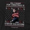 Men's The Vampire Diaries All I Want For Christmas Is Stefan Salvatore Crewneck Sweatshirt - 2 of 4