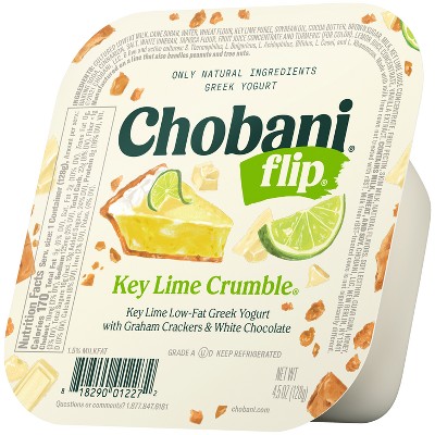 Chobani Flip Key Lime Crumble Low Fat Greek Yogurt - 4.5oz_1