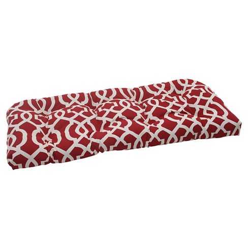 wicker outdoor loveseat cushion geometric target pillow perfect