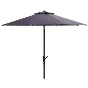 Athens 11Ft Round Crank Umbrella - PAT8107 - Safavieh - 1 of 3