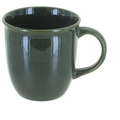 Blue Rose Polish Pottery Olive Coffee Mug