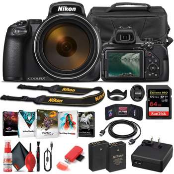 Nikon COOLPIX P1000 Digital Camera 26522 - Starter Bundle