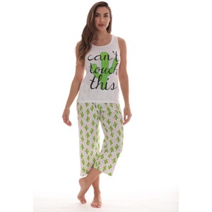 Just Love 100% Cotton Capri and Pant Sets Women Sleepwear - PJ Set - 1 of 3