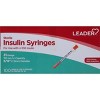 Leader Sterile 31 Gauge Insulin Syringes 10 - 10 ea Packs - 3 of 4