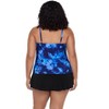 Trimshaper Women's Farrah Plus Swim Romper with Pockets - 3 of 3