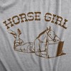 Womens Horse Girl T Shirt Funny Pony Riding Lovers Joke Tee For Ladies - Crazy Dog Women's T Shirt - 2 of 4