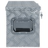 vidaXL Aluminum Box 24.2"x10.4"x11.8" Silver - 2 of 4