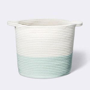 Coiled Rope Bin with Color Band - Cloud Island™ - 1 of 3