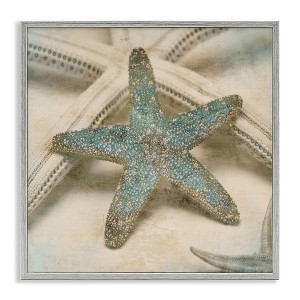 Stupell Industries Distressed Texture Starfish, 24" x 24" - 1 of 4
