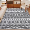coucheta Soft Boho Area Rug Large Bedroom Rug Washable, Non Slip Geometric Indoor Floor Carpet Modern Area Rug for Living Room, Kitchen, Home Office - 2 of 4