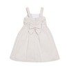 Hope & Henry Girls' Sleeveless Ruched Bodice Party Dress, Infant - 3 of 4