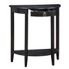 Lyngins Tempered Bent Glass Entryway Table,Stylish Minimalist Console Table for Living Room - 2 of 4