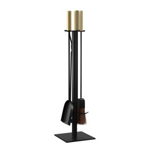 Vancedale Modern Fireplace Tools-4 Piece Set - FA1057157 - GOLD - SEI - 1 of 4