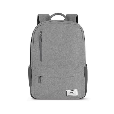 Solo New York Re:cover Recycled Laptop 17 Backpack - Gray