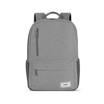 Solo New York Re:Cover Recycled Laptop 17" Backpack - Gray