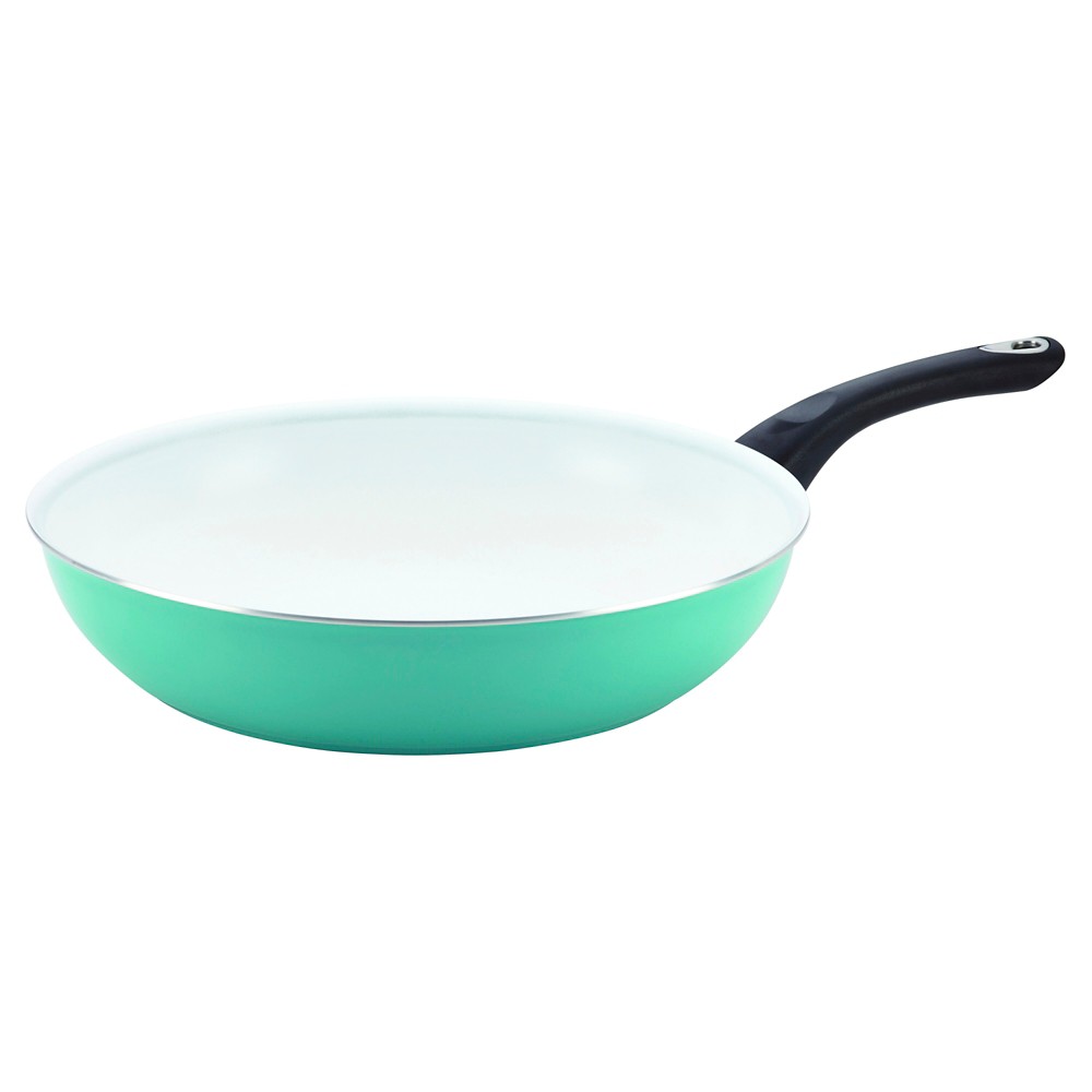 UPC 631899174956 product image for Farberware Purecook(tm) Ceramic Nonstick Cookware Deep Skillet - Aqua(12.5
