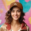 Dalix Robot Embroidered Glow in the Dark Retro Dad Hat Cotton Baseball Cap Adjustable Mens - 3 of 4