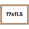 PosterPalooza | Deco Brown Picture Frame - UV Acrylic, Backing Board, Hanging Hardware Included - 2 of 4