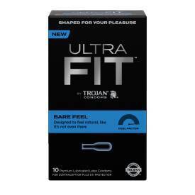 Trojan Ultra Fit Bare Feel Condoms - 10ct