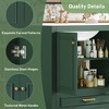 30"W Bathroom Vanity with Ceramic Sink, Bathroom Sink Cabinet with Drawer & Soft-close Door - ModernLuxe - 3 of 4