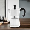 Bellemain 3-Cup Stovetop Espresso Maker – Classic White Moka Pot for Bold & Authentic Coffee - 4 of 4
