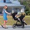 Tandem Double Stroller for Newborn & Toddler, Foldable Twin Stroller with Reversible Seat, 5-Point Safety Harness, Adjustable Canopy & Backrest - 3 of 4