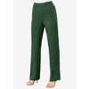 Roaman's Women's Plus Size Petite Wide Leg Bend Over Pant - 3 of 4