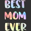 Men's Design By Humans Best Mom Ever Rainbow Bubble Text By MiuMiuShop T-Shirt - 2 of 2