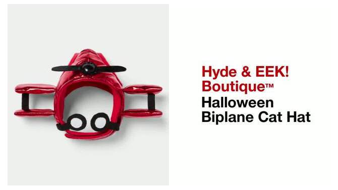 Halloween Biplane Cat Hat - Hyde &#38; EEK! Boutique&#8482;, 2 of 8, play video
