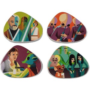 Disney Parks Star Wars Set of 4 Coasters by Jeff Granito - 1 of 3
