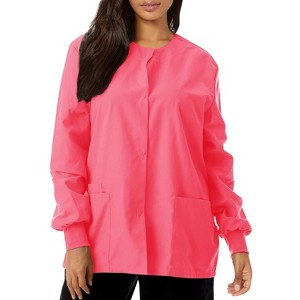 Just Love Womens Solid Jacket Uniform Coat - Nurses Scrub Labcoat - 1 of 1