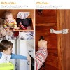 iMountek"5Pcs Kids Safety Locks & Furniture Corner Protectors, Baby-Proof Adhesive Drawer Cabinet Latches"Blue - 4 of 4