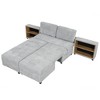 Maliang Versatile Sofa Bed, Modular Sofa, Sectionals Sofa with Two Storage Racks, Free-combined - 2 of 4