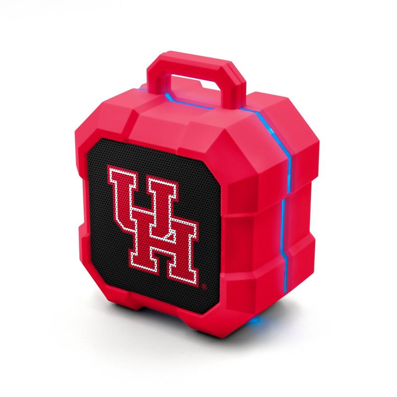 NCAA Houston Cougars LED ShockBox Bluetooth Speaker, 1 of 5