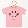 The Juniper Shop Mini Smiley Smile Outline Toddler Short Sleeve Tee - 2 of 4