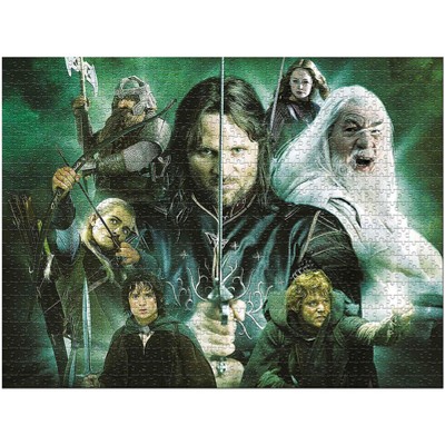 Top Trumps Lord of the Rings Heroes of Middle Earth 1000 Piece Jigsaw Puzzle