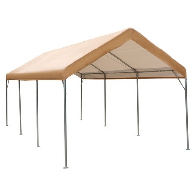 10’ x 20’ Heavy Duty Carport Canopy with Removable Sidewalls and Extra Stability Options