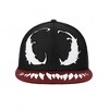 Adult Venom Big Face Embroidered Snapback Hat - 2 of 4