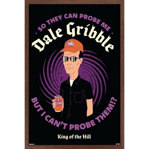 Trends International King of the Hill (2025) - Dale Gribble Probe Framed Wall Poster Prints - 1 of 4
