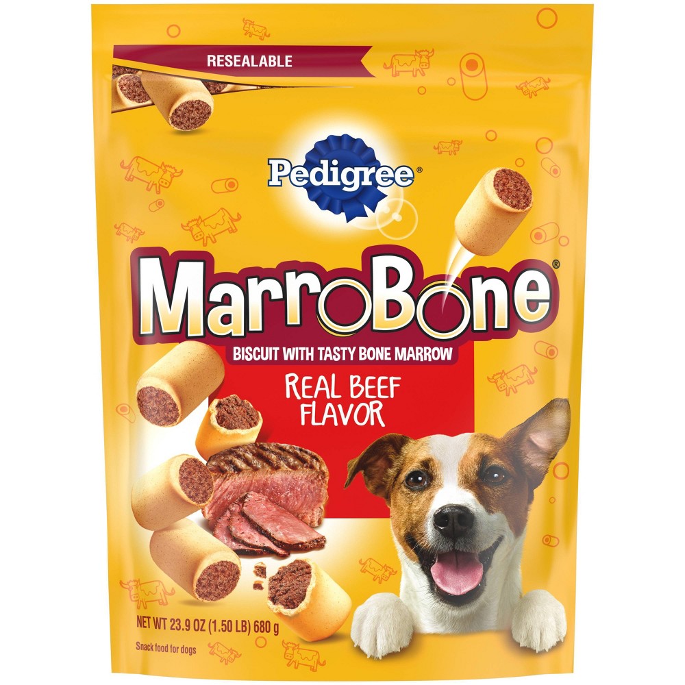 UPC 023100100463 product image for Pedigree MARROBONE Real Beef Flavor Dental Dog Treats - 23.9oz | upcitemdb.com