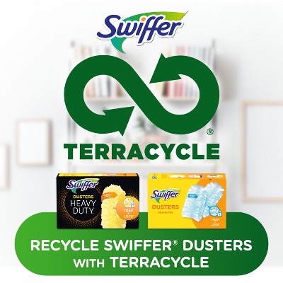 Swiffer Heavy Duty 6ft Extendable Yellow Microfiber Duster Kit