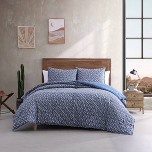 Prairie Floral Comforter Set Blue - Wrangler - 1 of 4