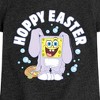 Girls' - SpongeBob Squarepants - Hoppy Easter Fitted Short Sleeve Graphic T-Shirt - 2 of 4