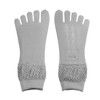 Unique Bargains Invisible Five Fingers Socks Hollow Out Breathable Soft Fashion No Show Socks for Women 3 Pairs - 4 of 4