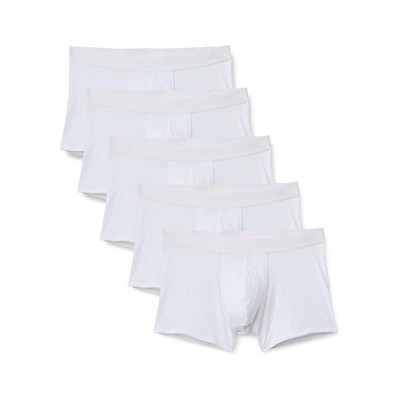 TIME HOLLOW White Cotton Jersey Boxer Briefs