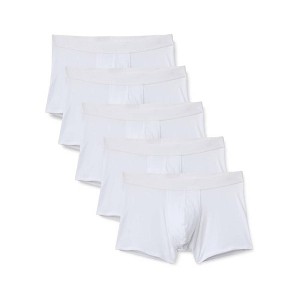 TIME HOLLOW White Cotton Jersey Boxer Briefs - 1 of 3