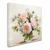 18" x 18" Old Roses by BBB Sales Only The Macneil Studio - Trademark Fine Art: Canvas Wall Art for Bedroom, Modern Botanical Decor - 2 of 4