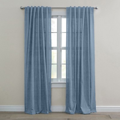 BrylaneHome Poly Cotton Canvas Back-Tab Panel